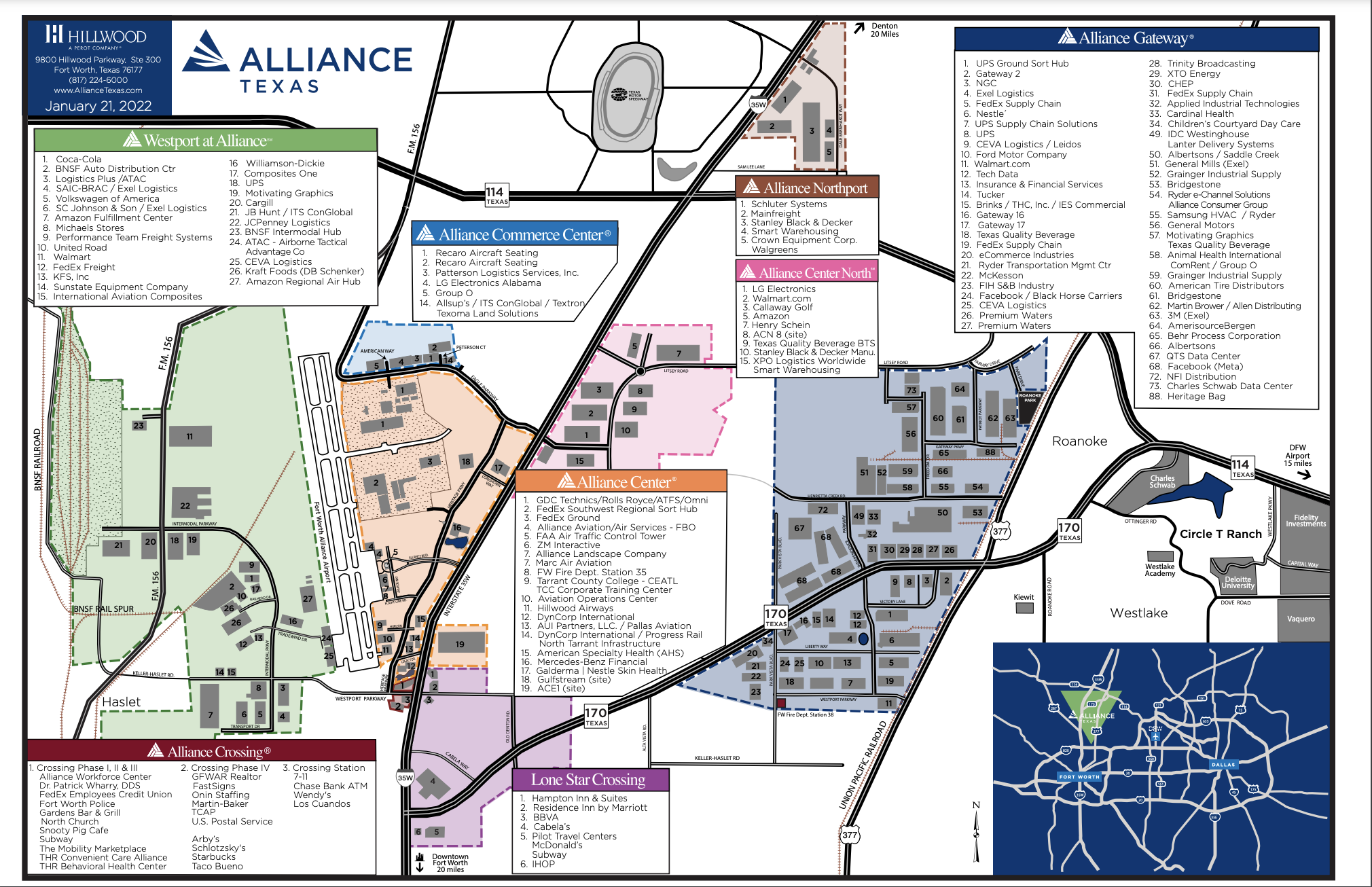 Alliance Locator Map
